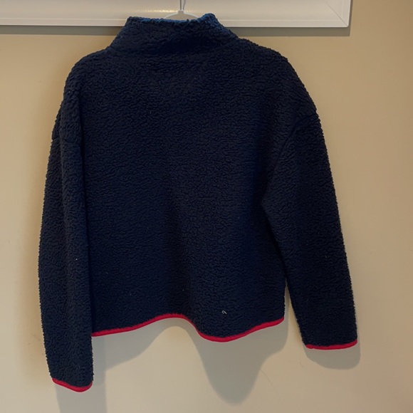 Large Tommy Hilfiger Jeans, crew neck, fleece jacket 💙❤️ - Picture 2 of 6